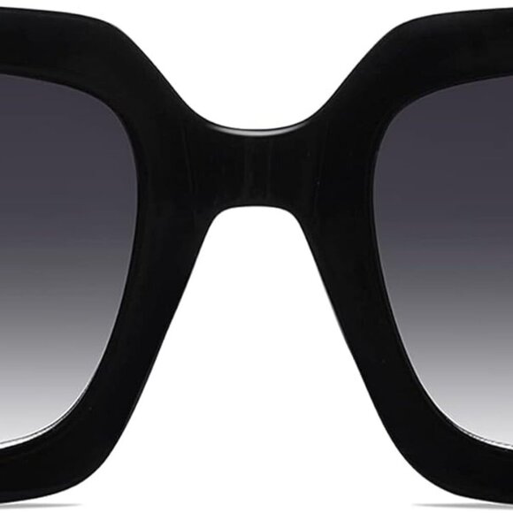 Vintage Oversized Square Sunglasses for Women,Retro Womens Luxury Big Large Sun - Picture 1 of 6